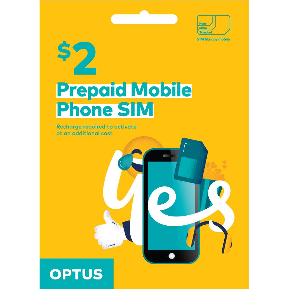 Product Display - Optus Prepaid Services