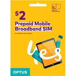 Optus Mobile Broadband Sim
