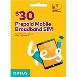 Optus Mobile Broadband SIM